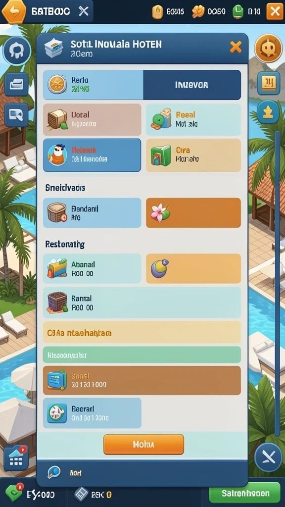 Screenshot 1 menunjukkan tampilan antarmuka yang modern dan user-friendly.