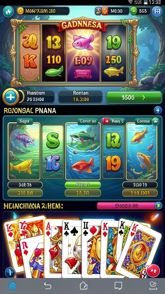 Screenshot 2 menampilkan karakter unik yang dapat dimainkan dalam 7SVIP.