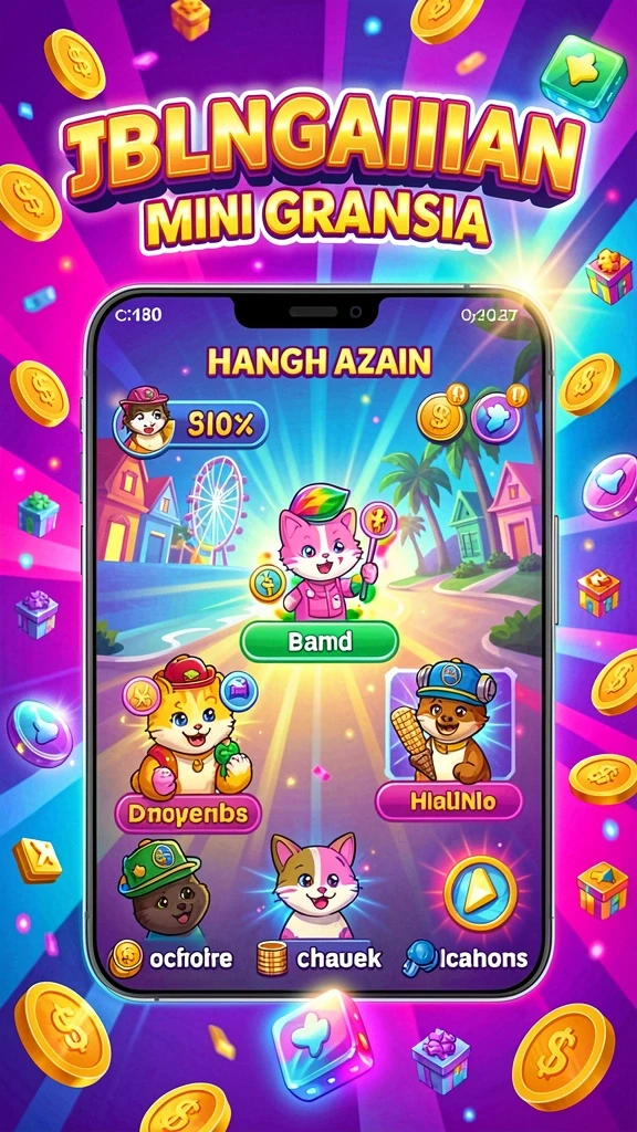 Menampilkan permainan slot yang menarik dan penuh warna.