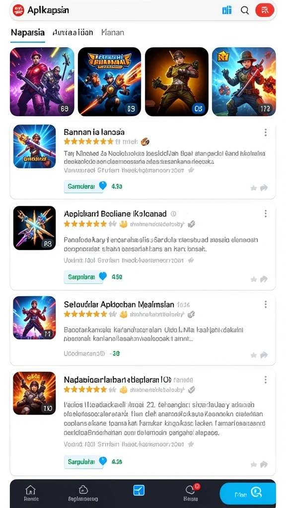Grafis yang memukau dan detail yang menawan.
