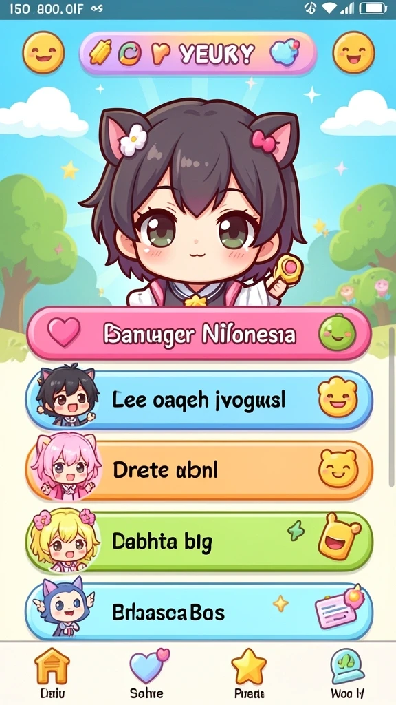 Screenshot memperlihatkan level baru yang menegangkan.