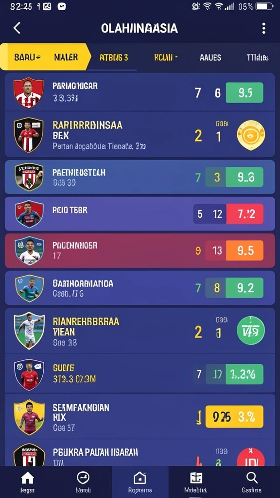 Tampilan awal permainan yang menggugah minat.