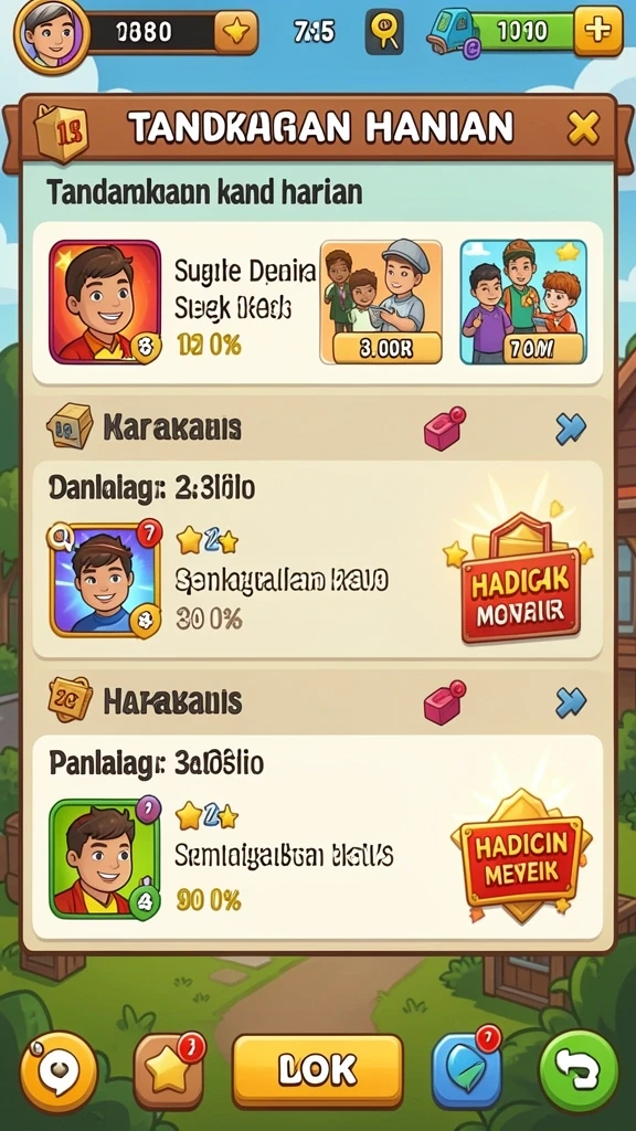 Tampilan awal game BALAITOTO yang menarik.