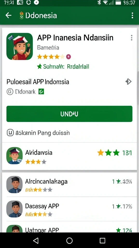 Tampilkan karakter unik yang bisa dipilih oleh pemain.