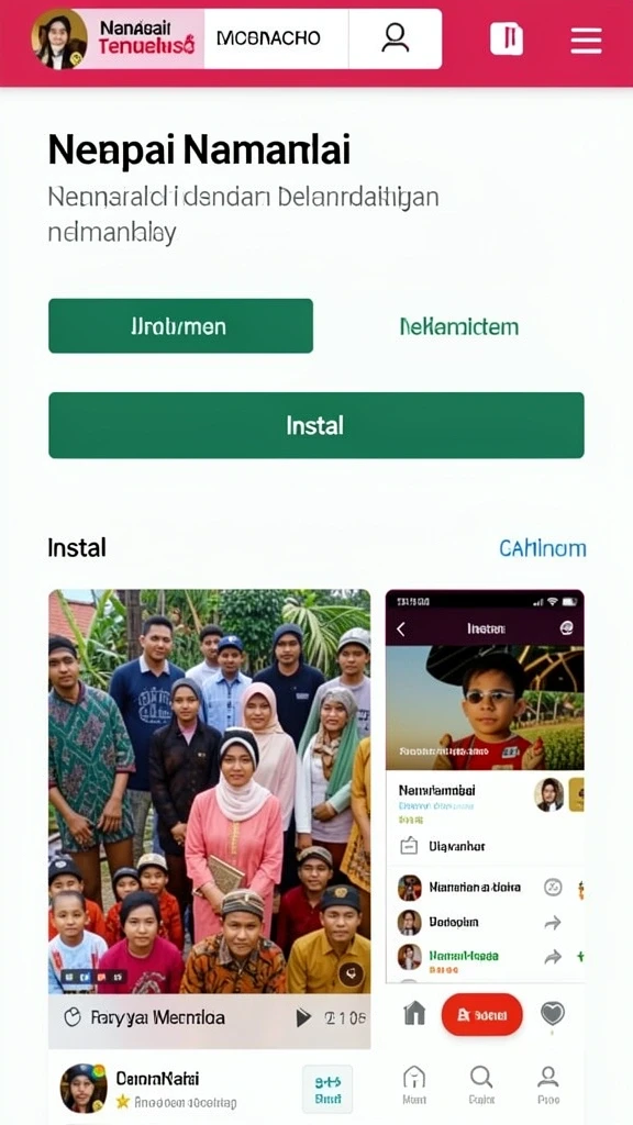 Tampilan antarmuka yang user-friendly dan menarik.