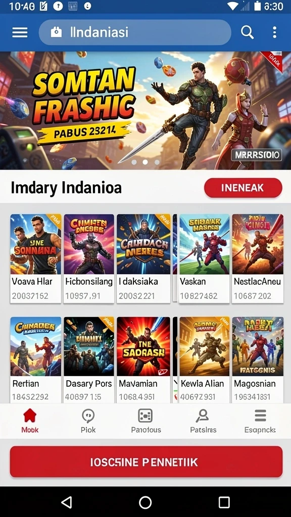 Beragam item dan power-up untuk meningkatkan permainan.