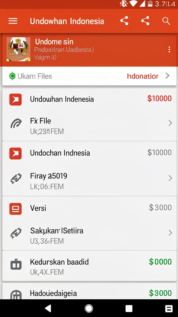 Tampilan antarmuka yang intuitif dan menarik.
