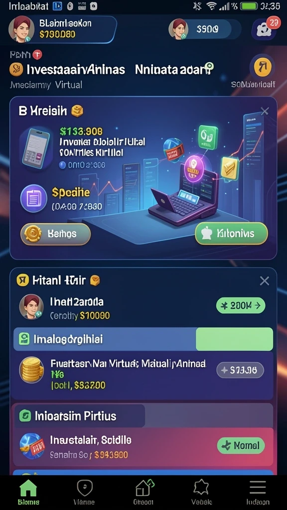 Tampilan antarmuka pengguna yang ramah dan modern.