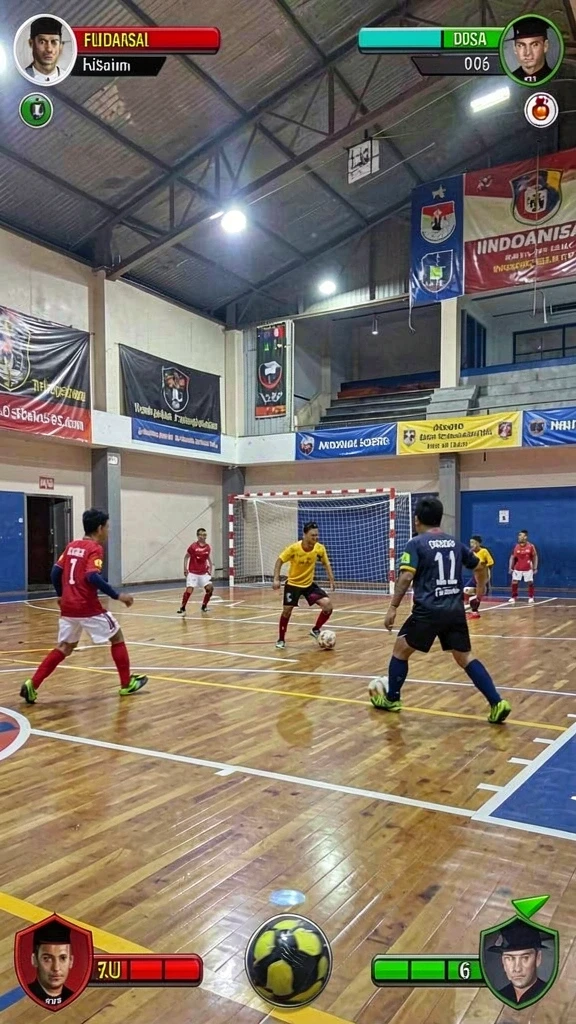 Berbagai karakter unik untuk dipilih.