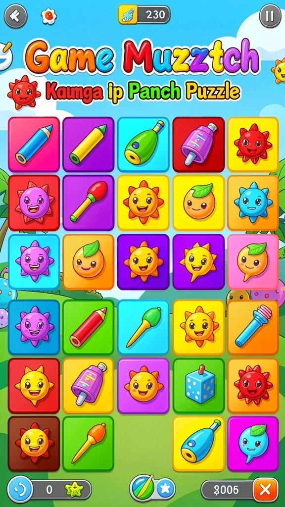 Screenshot menampilkan fitur bonus dengan animasi menarik.