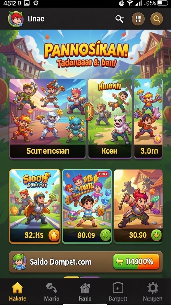 Fitur sosial untuk bermain dengan teman-teman.