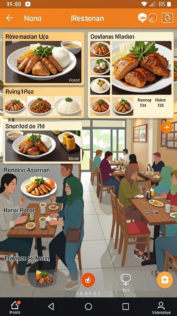 Tampilan antarmuka yang menarik dan mudah dinavigasi.