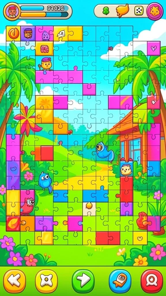 Screenshot menunjukkan mode multiplayer yang seru dengan teman-teman.