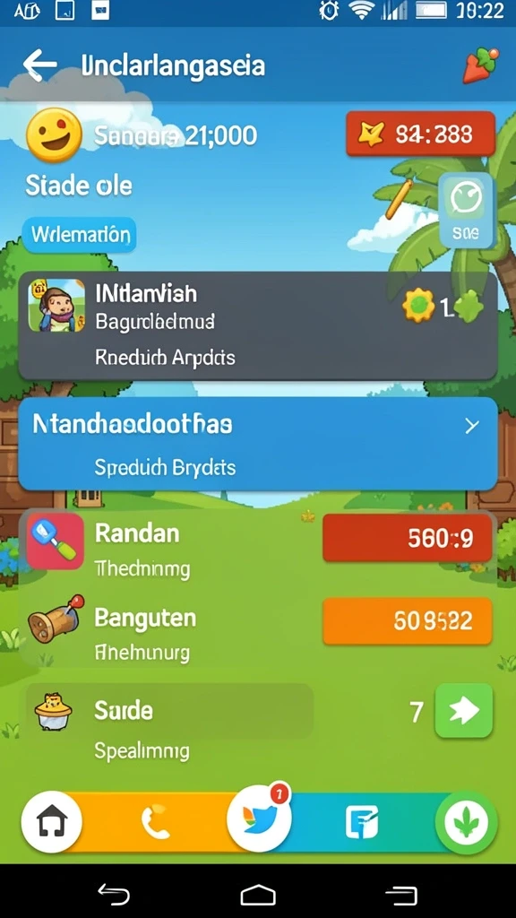 Keseruan bermain bersama teman.