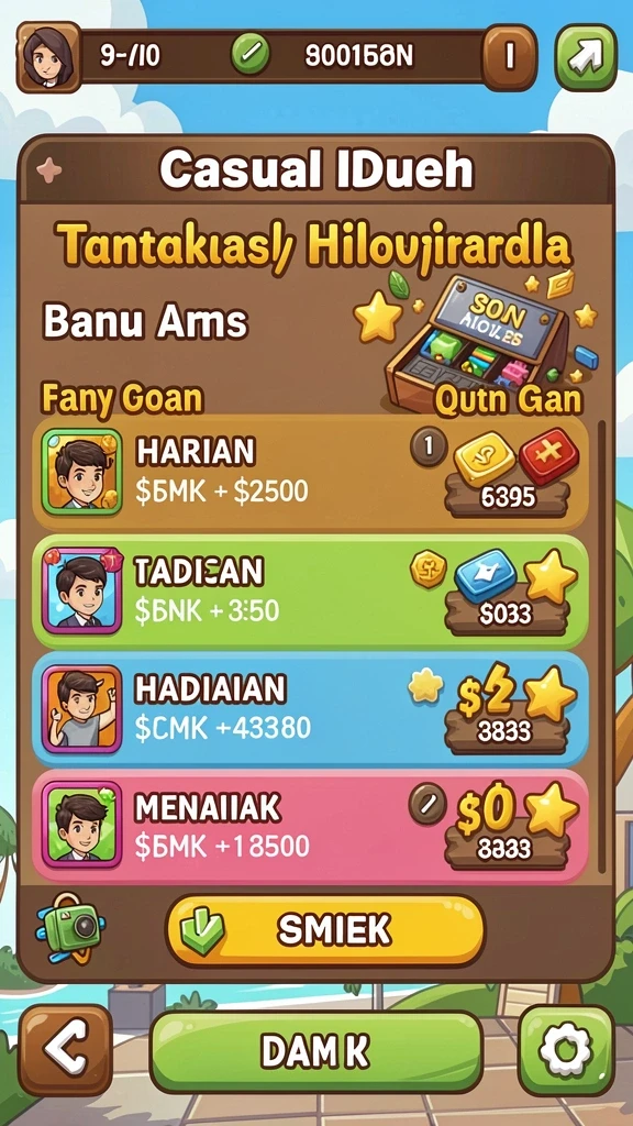Unjukkan momen seru saat bermain bersama teman.