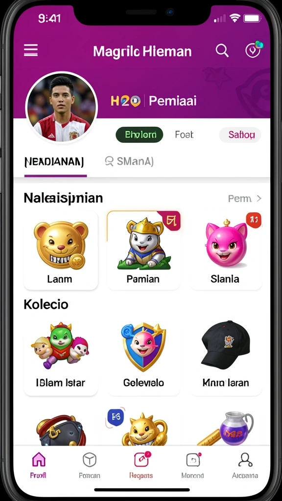Tampilan antarmuka yang ramah pengguna.