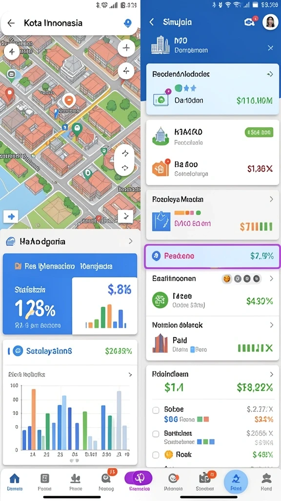 Fitur multiplayer yang memungkinkan bersaing dengan teman.