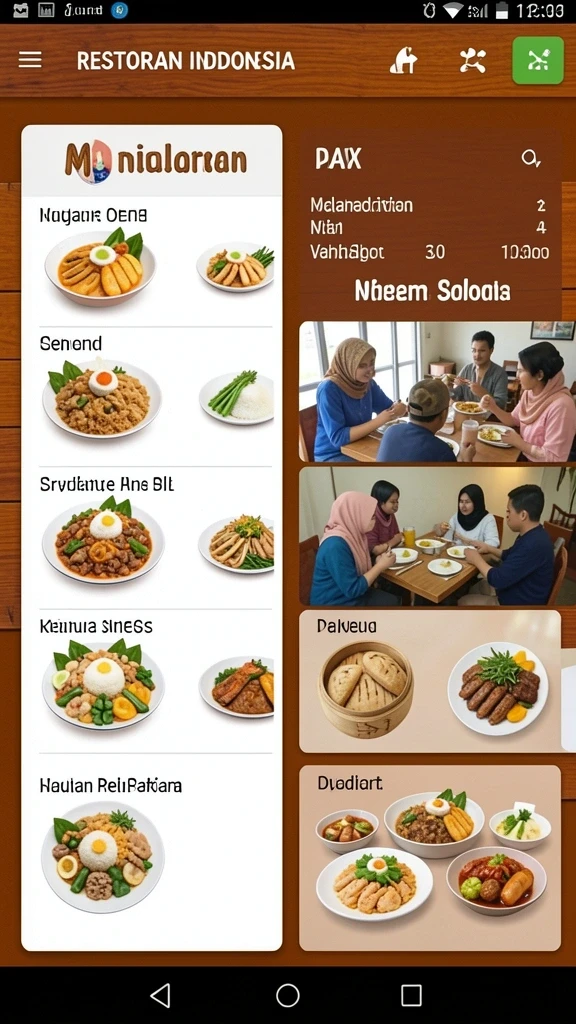 Lingkungan permainan yang indah dan detail.