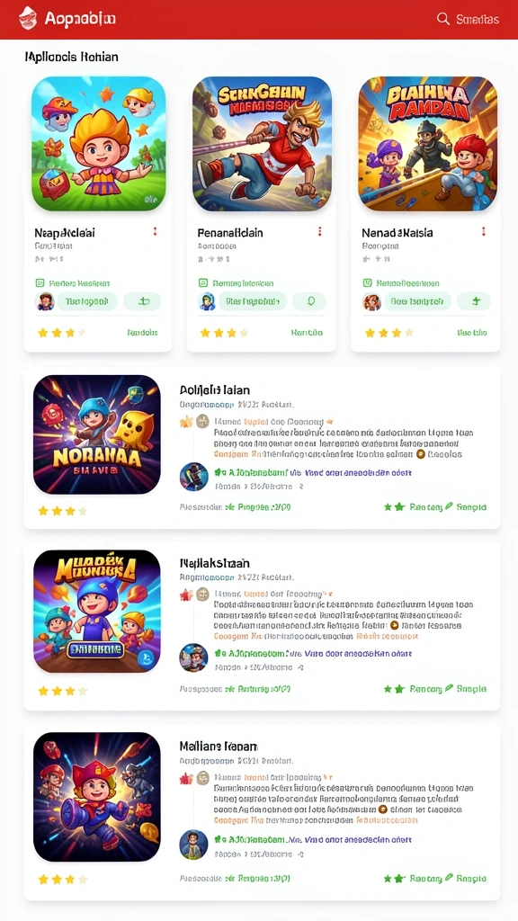Level penuh tantangan yang membuat ketagihan.