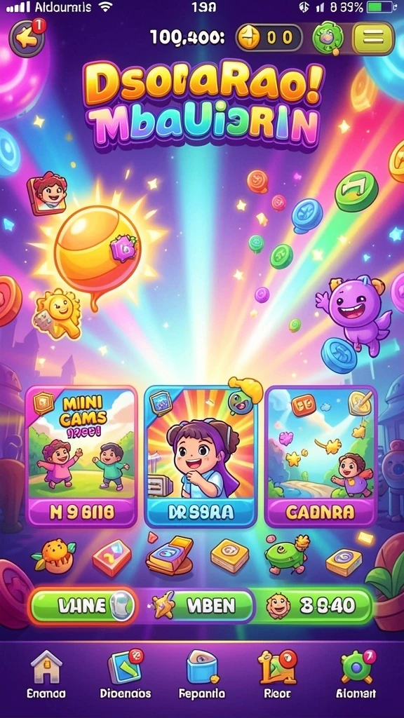 Sistem turnamen yang memungkinkan kompetisi antar pemain.