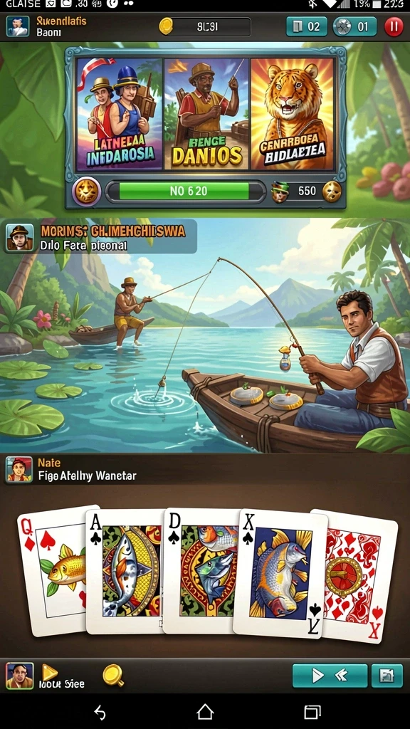 Tangkapan layar menampilkan permainan slot yang menarik.