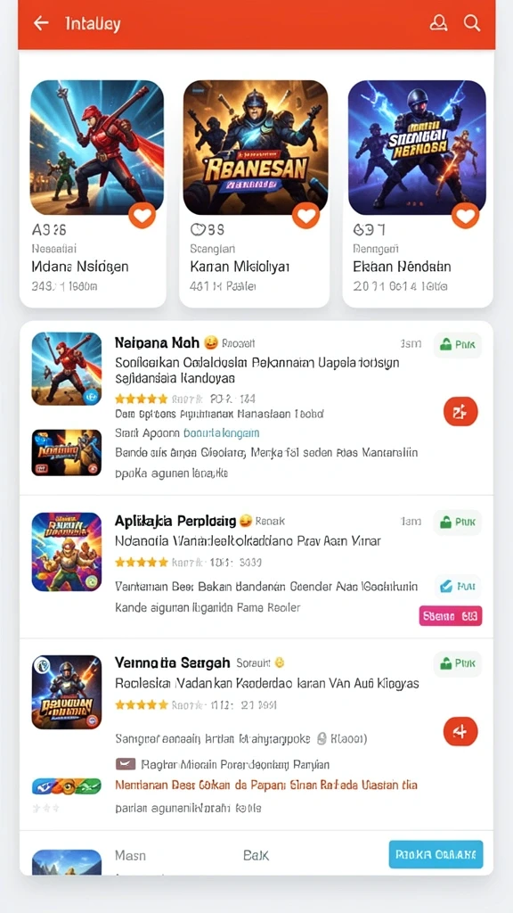 Tampilan grafis yang memukau dan detail yang halus.