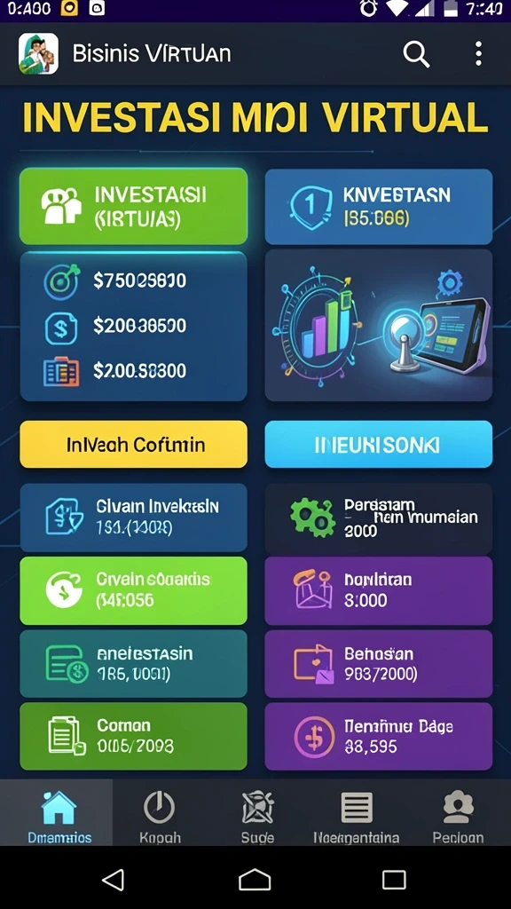 Karakter unik dengan kemampuan berbeda-beda.