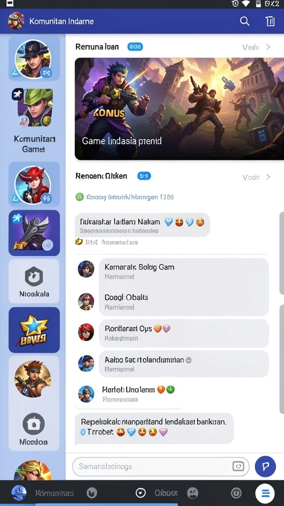 Tampilan antarmuka yang menarik dan mudah dinavigasi.