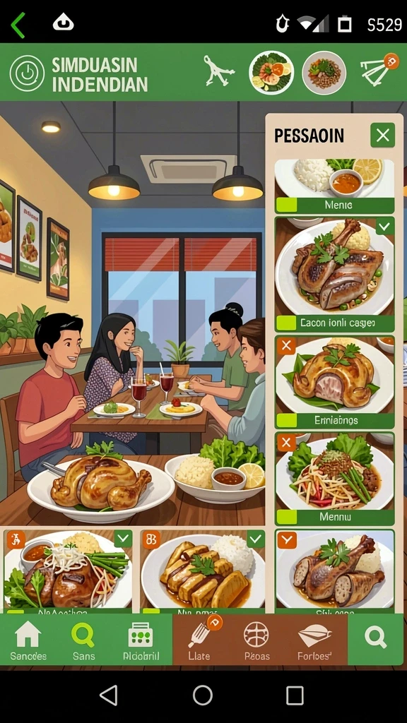 Tangkapan layar menampilkan karakter utama dalam aksi.