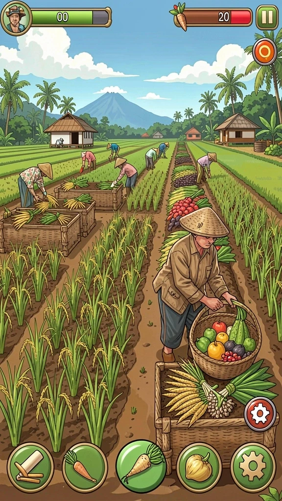 Daftar permainan yang beragam dan seru.