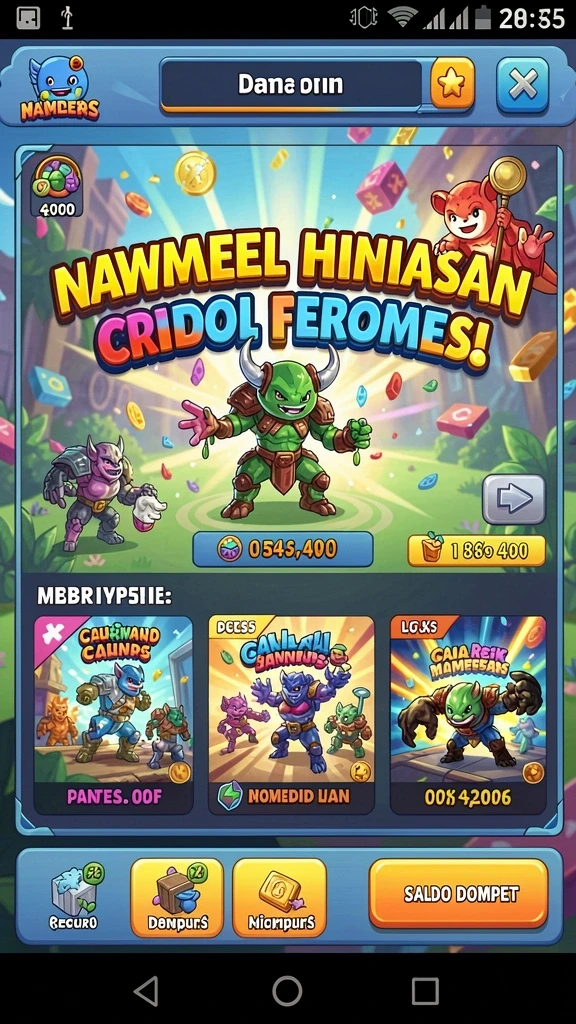 Fitur pembaruan terbaru yang menambah keseruan.