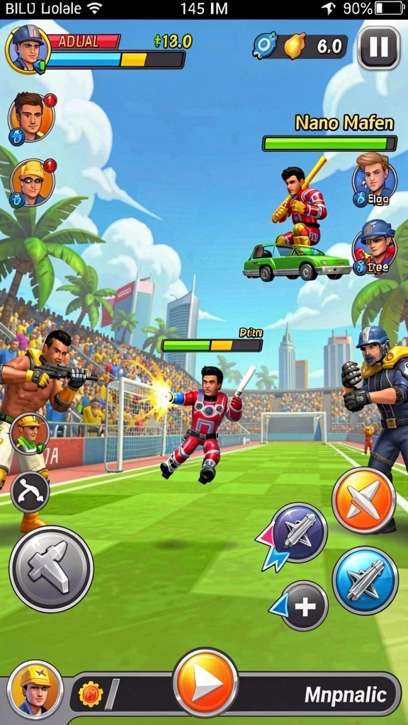 Tampilan awal game SURGAVIP yang menarik dan penuh warna.