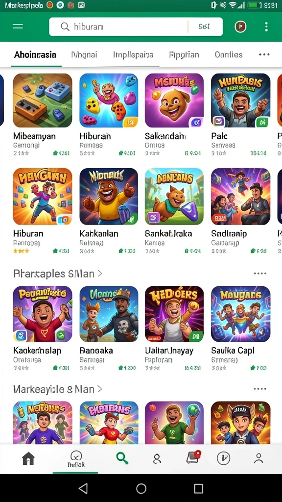 Tampilan antarmuka yang intuitif dan modern.