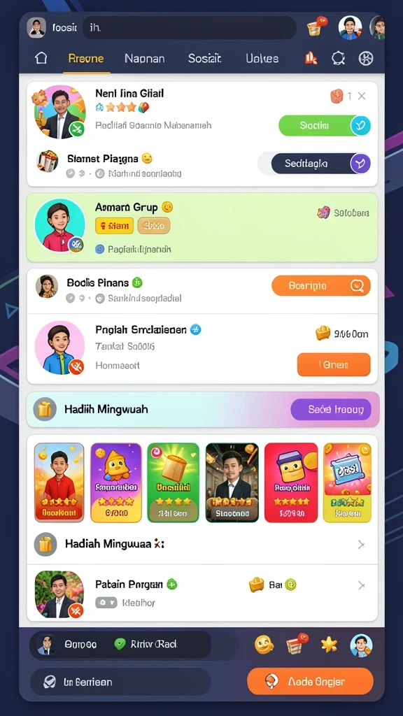 Beragam pilihan slot dengan tema yang berbeda-beda.