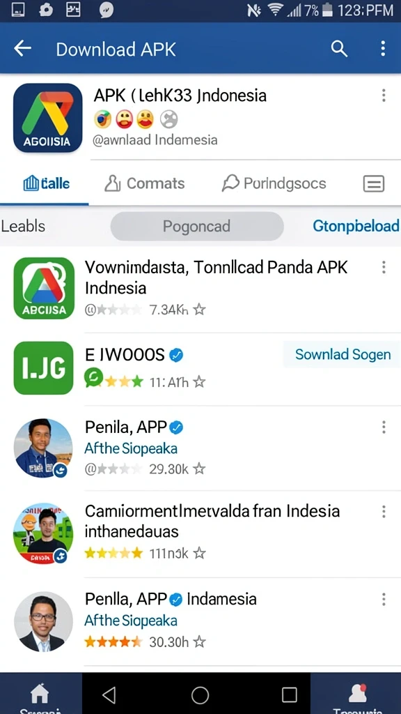 Antarmuka pengguna yang intuitif dan menarik.