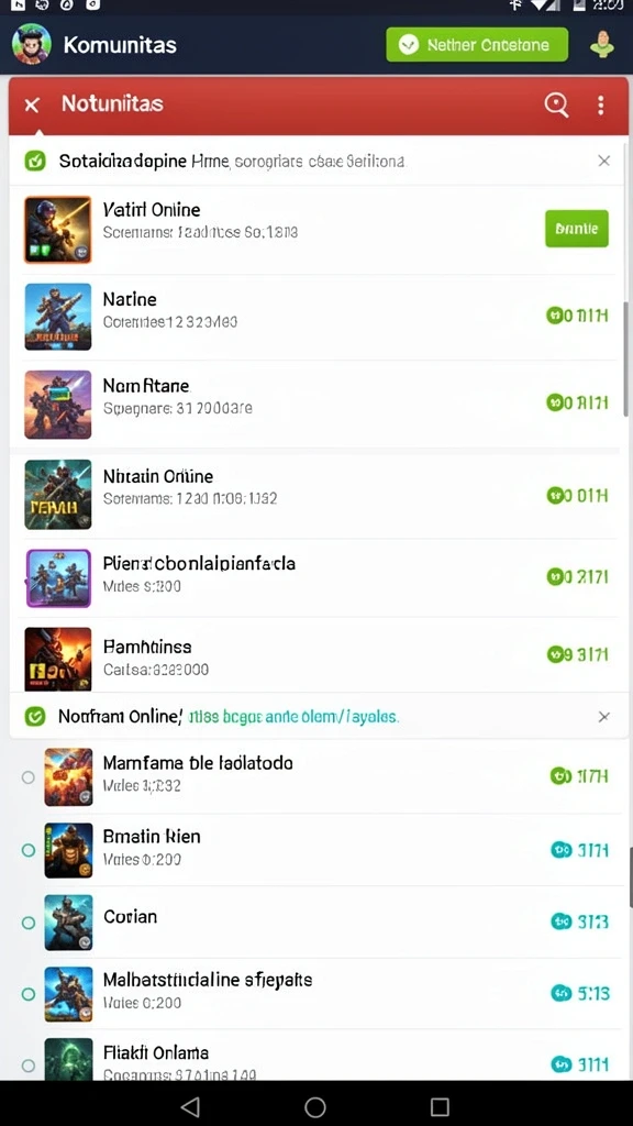 Screenshot aksi gameplay yang mendebarkan.